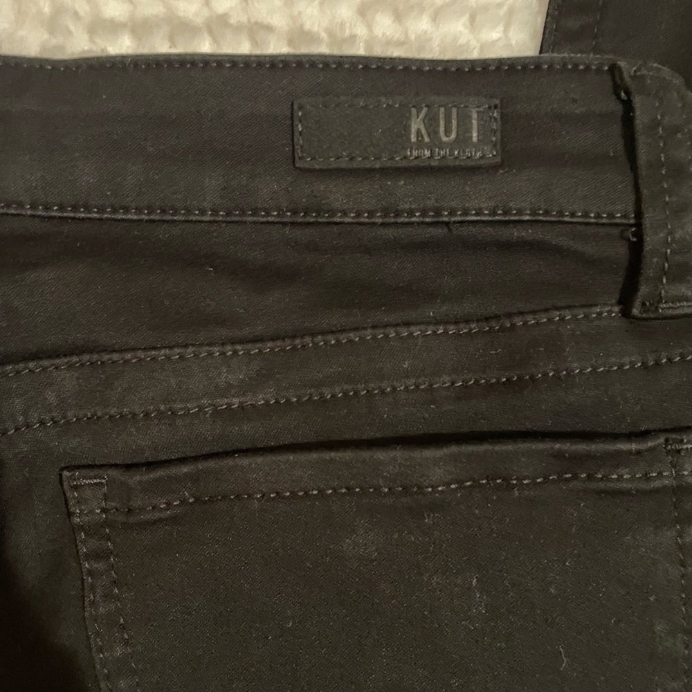 Kut from the Kloth | Stevie Mid Rise Straight Leg Jeans | Black Jeans | NWT - Picture 10 of 14